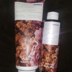 Korea body butter and body cleanser